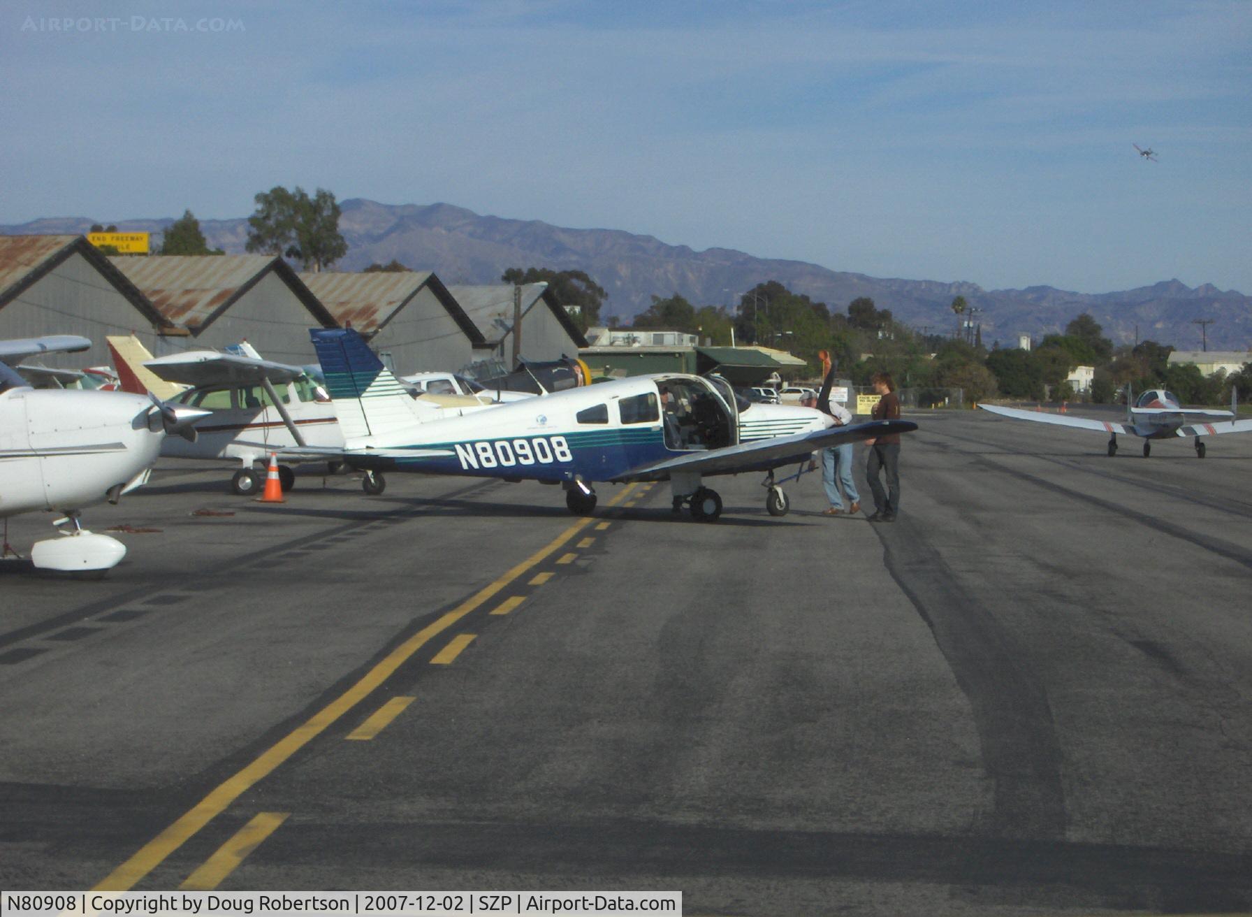 N80908, 1979 Piper PA-28-161 C/N 28-8016074, 1979 Piper PA-28-161 WARRIOR II, Lycoming O-320-D3G 160 Hp