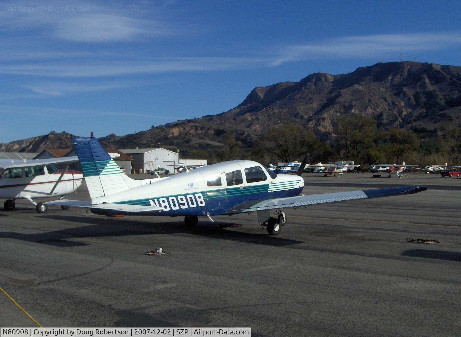 N80908, 1979 Piper PA-28-161 C/N 28-8016074, 1979 Piper PA-28-161 WARRIOR II, Lycoming O-320-D3G 160 Hp