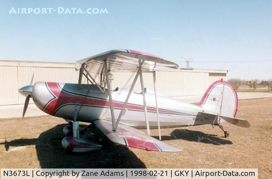 N3673L, 1978 Great Lakes 2T-1A-2 Sport Trainer C/N 0820, At Arlington Municipal