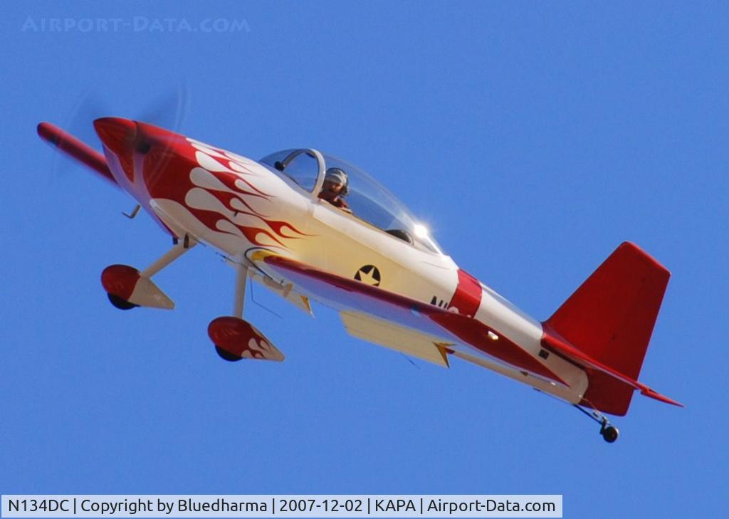 N134DC, 2003 Vans RV-8 C/N 8-1116, Quick pass down the runway 17L