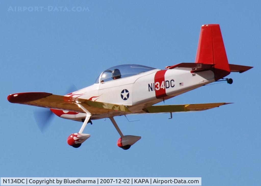 N134DC, 2003 Vans RV-8 C/N 8-1116, Quick pass down the runway 17L