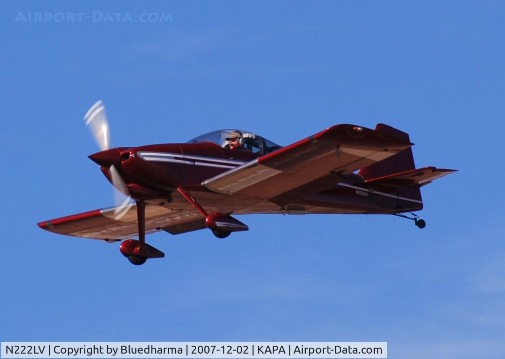 N222LV, 1995 Vans RV-6 C/N 20174, Approach to 17L