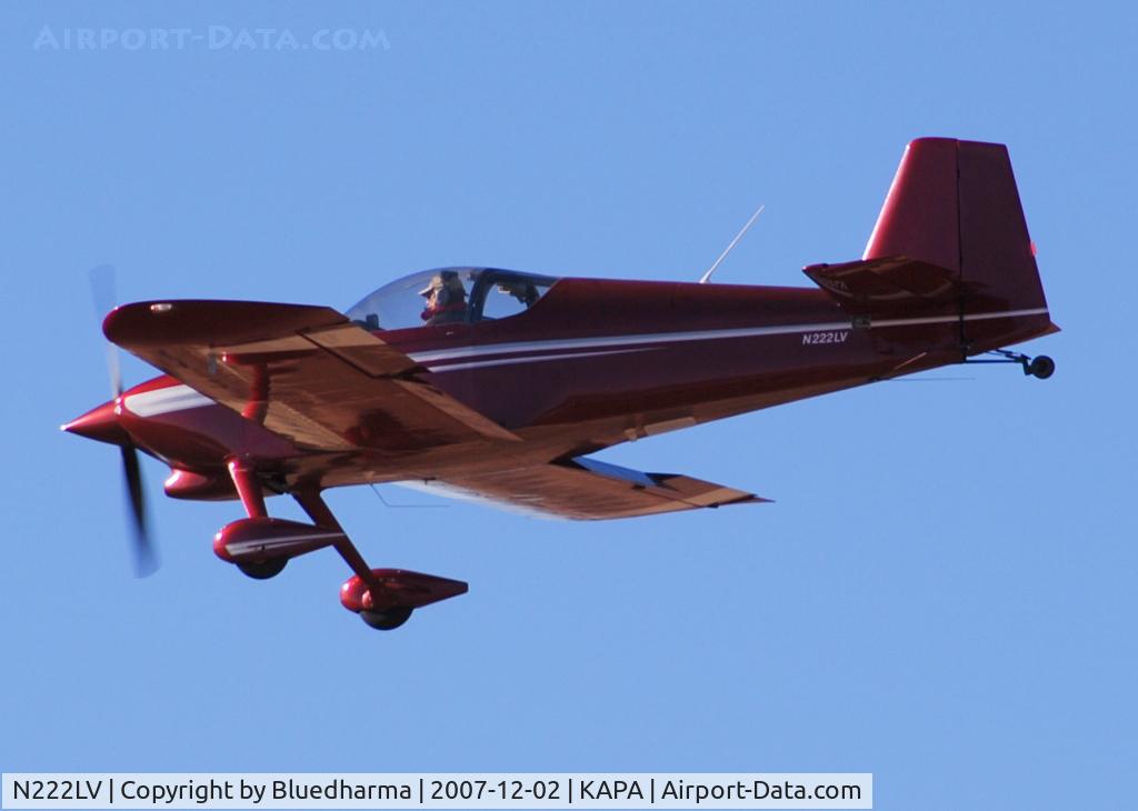 N222LV, 1995 Vans RV-6 C/N 20174, Approach to 17L