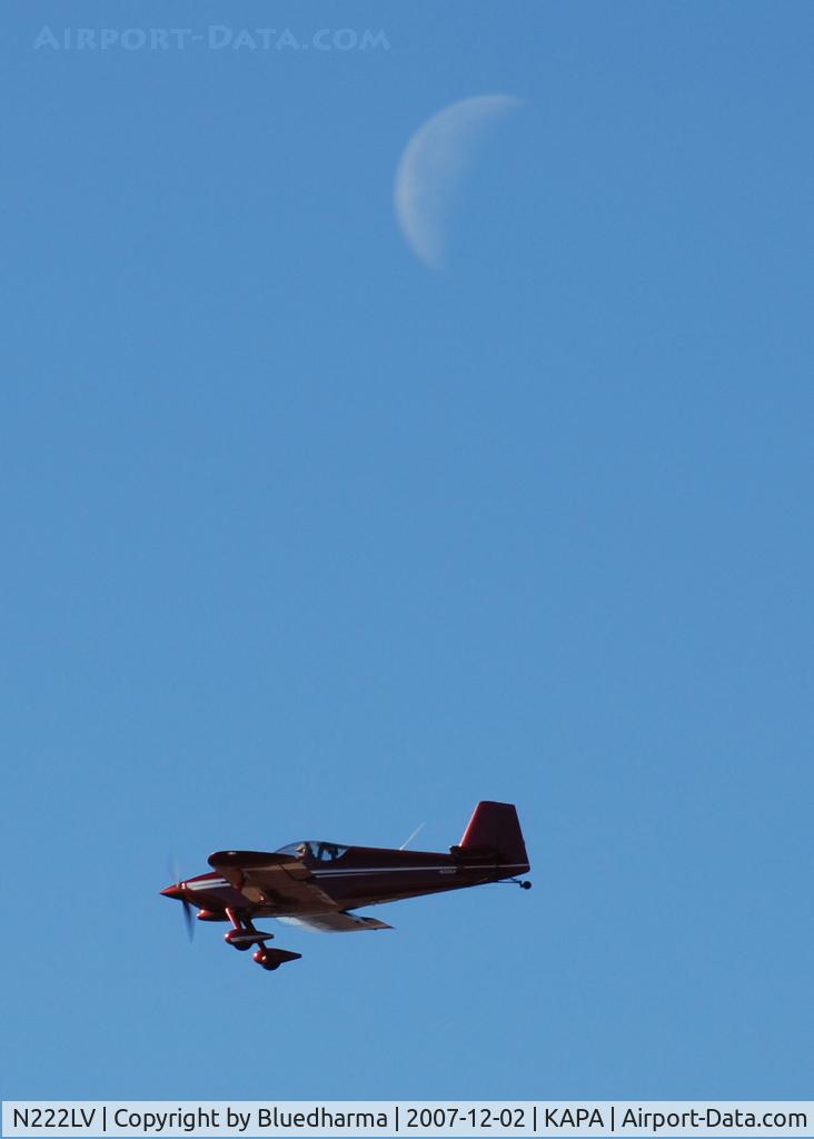 N222LV, 1995 Vans RV-6 C/N 20174, Date with the moon