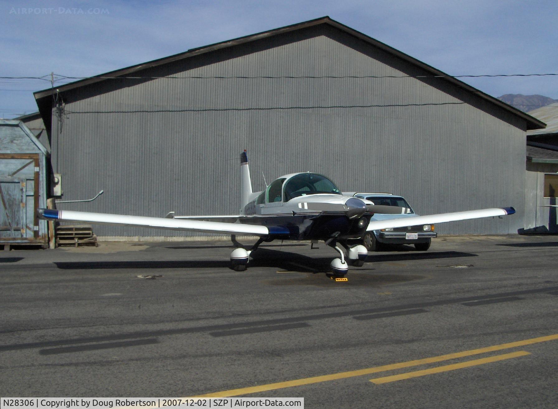 N28306, 1977 Grumman American AA-5B Tiger C/N AA5B0550, 1977 Grumman American AA-5B TIGER, Lycoming O&VO-360 180 Hp