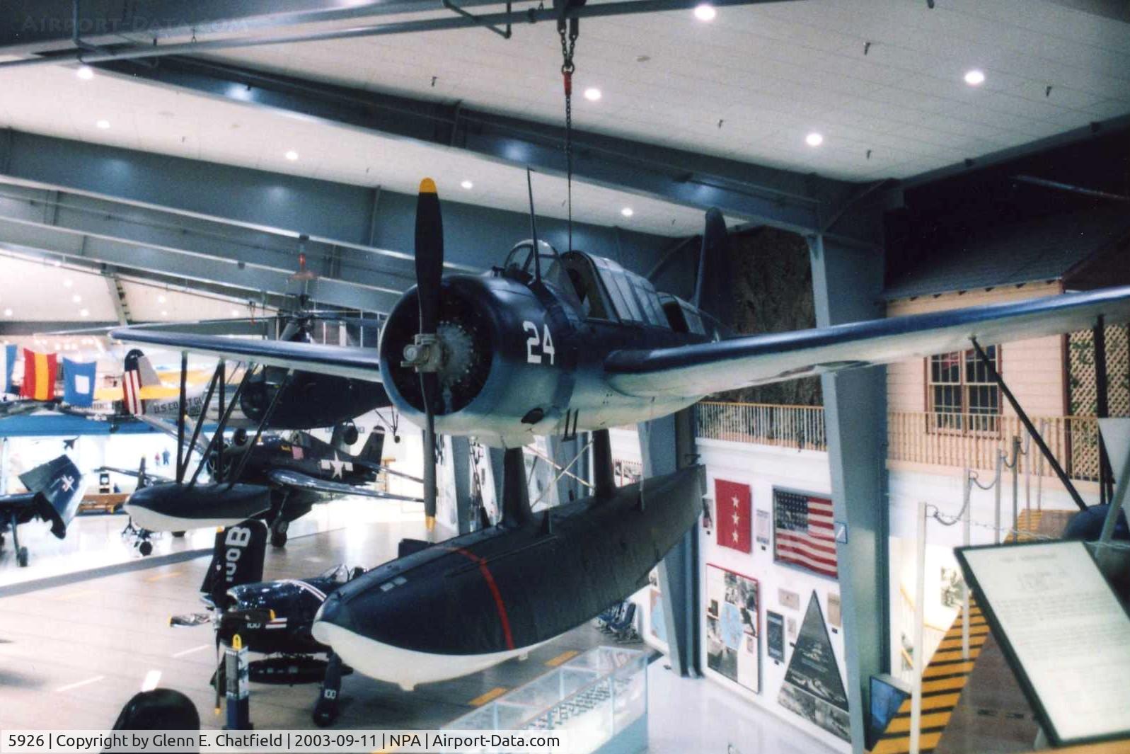 5926, 1942 Vought OS2U-3 Kingfisher C/N A-752, OS2U-3 Kingfisher at the National Museum of Naval Aviation