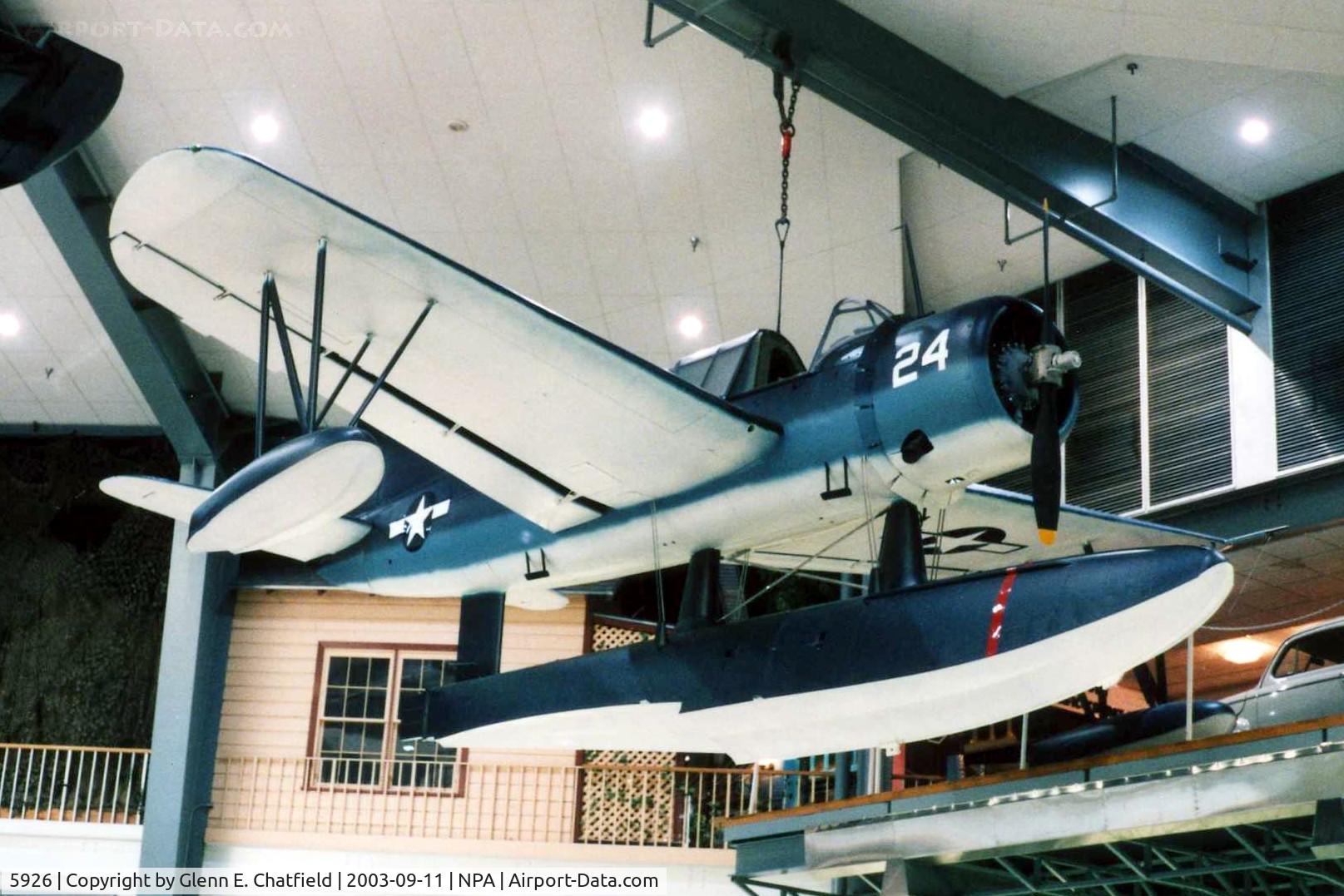 5926, 1942 Vought OS2U-3 Kingfisher C/N A-752, OS2U-3 Kingfisher at the National Museum of Naval Aviation