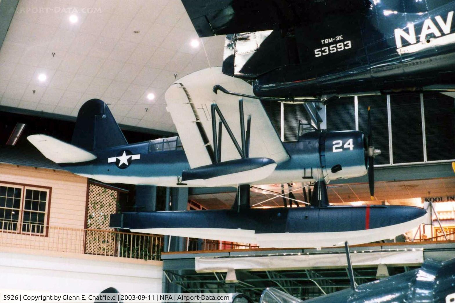 5926, 1942 Vought OS2U-3 Kingfisher C/N A-752, OS2U-3 Kingfisher at the National Museum of Naval Aviation