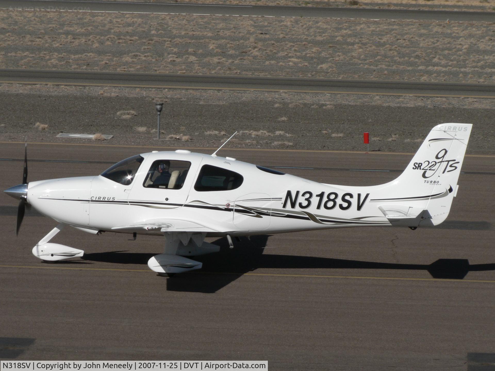 N318SV, 2007 Cirrus SR22 GTS Turbo C/N 2397, NIce new Cirrus