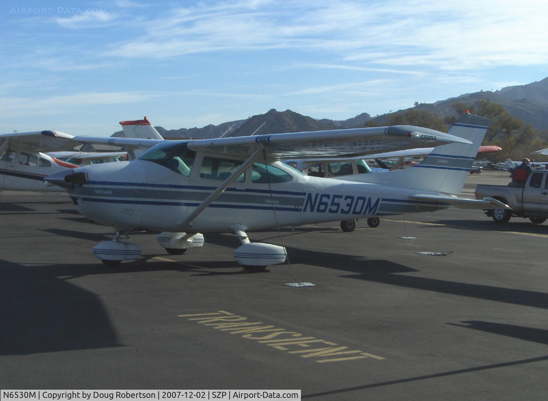 N6530M, 1975 Cessna 182P Skylane C/N 18263742, 1975 Cessna 182P SKYLANE, Continental O-470-S 230 Hp, early am arrival