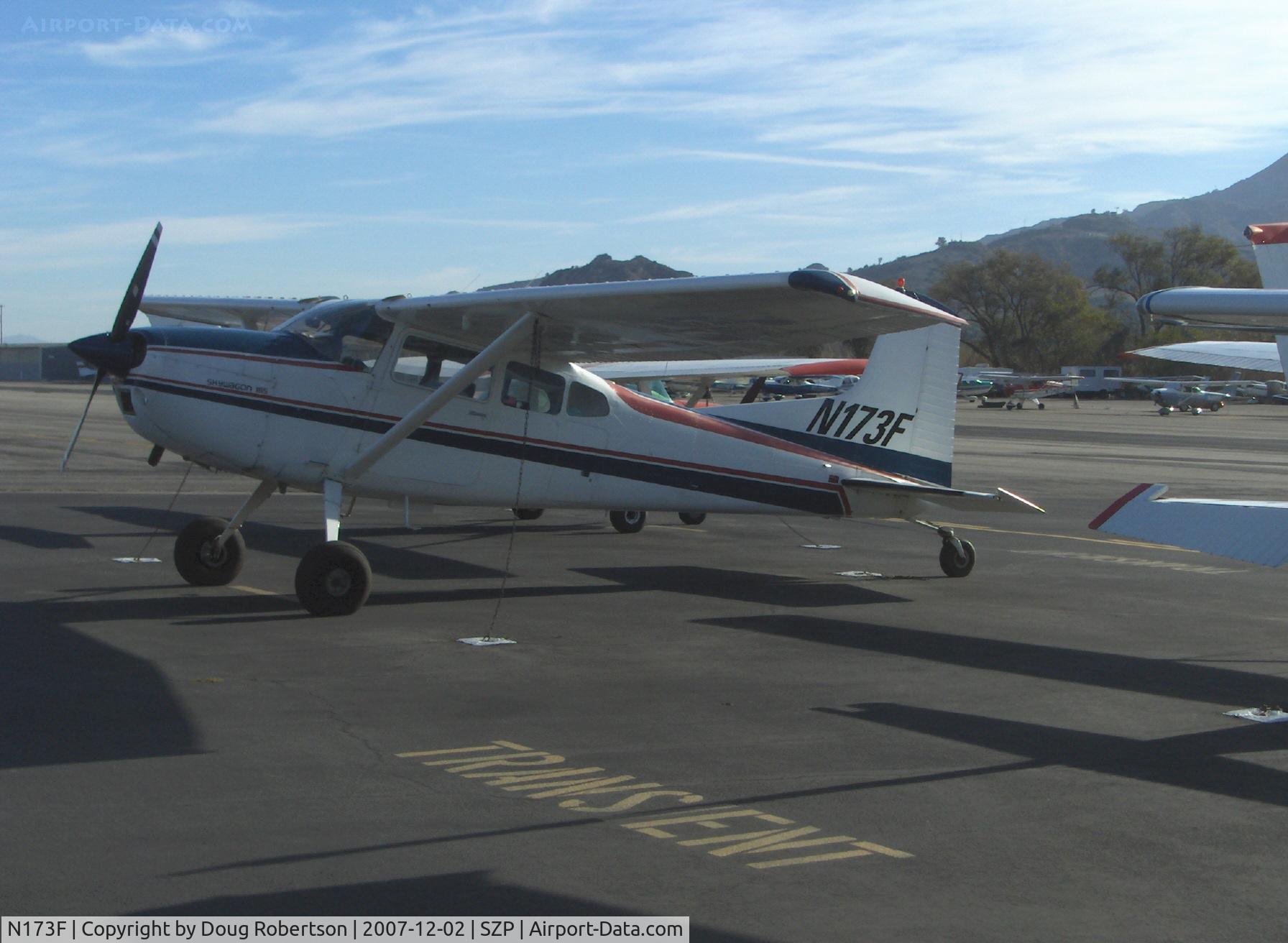 N173F, 1973 Cessna A185F Skywagon 185 C/N 18502165, 1973 Cessna A185F SKYWAGON, Continental IO-520-D 300 Hp, early am arrival