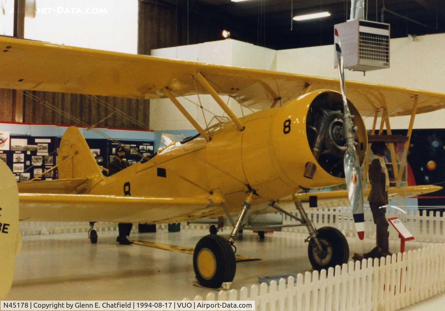 N45178, 1941 Naval Aircraft Factory N3N-3 C/N 2668, N3N-3 at the Pearson Air Museum