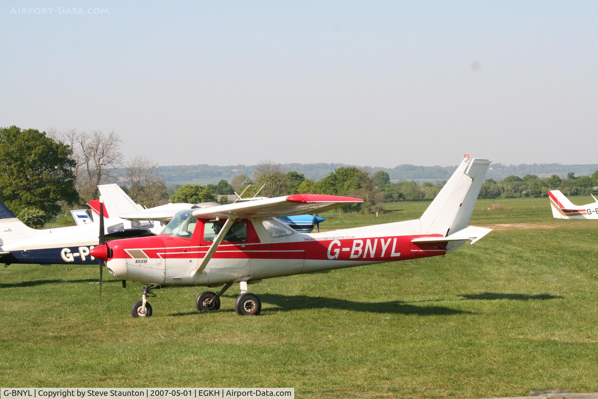 G-BNYL, 1977 Cessna 152 C/N 152-80671, Taken at Headcorn May 2007