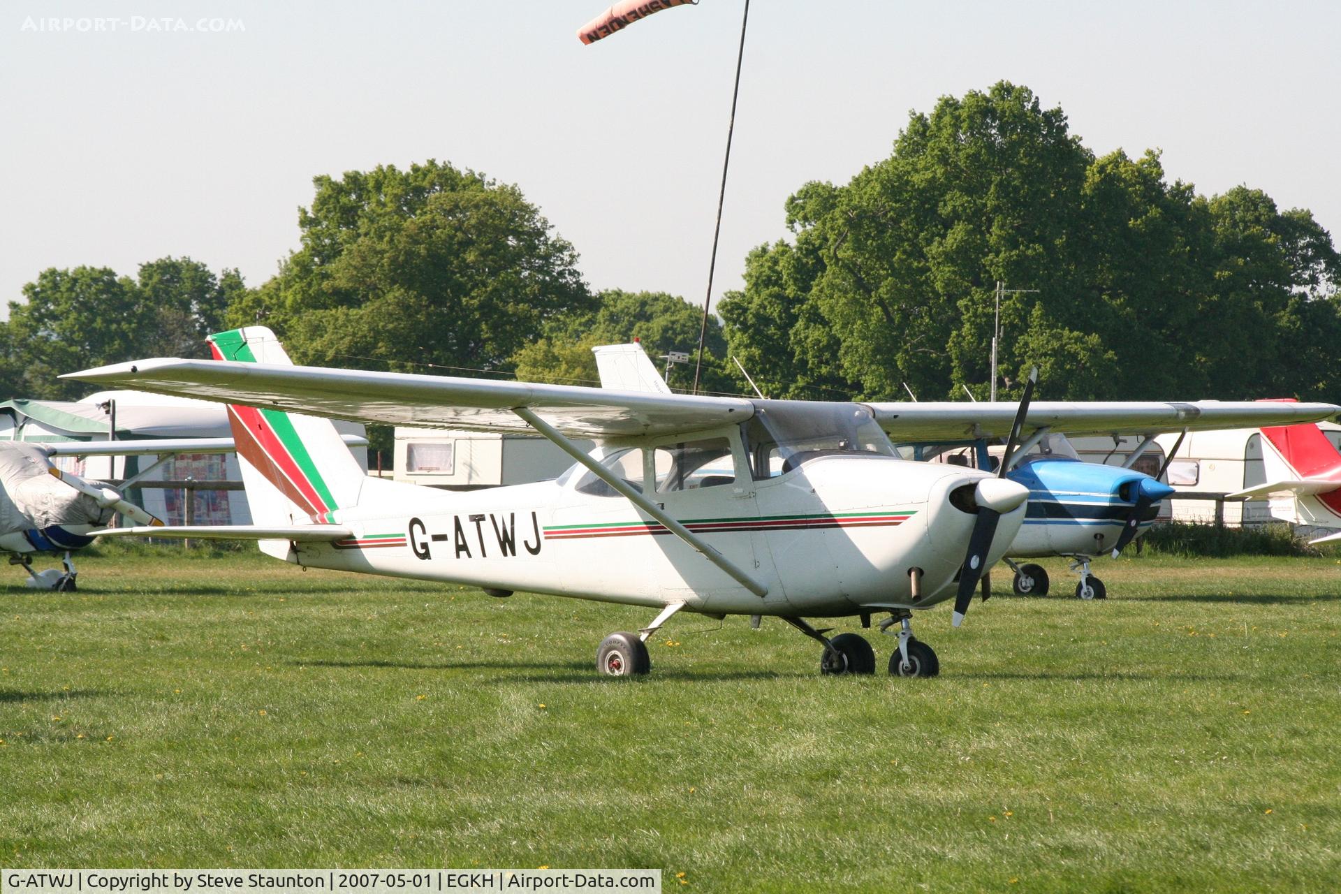 G-ATWJ, 1964 Reims Cessna F172F Skyhawk C/N 0095, Taken at Headcorn May 2007