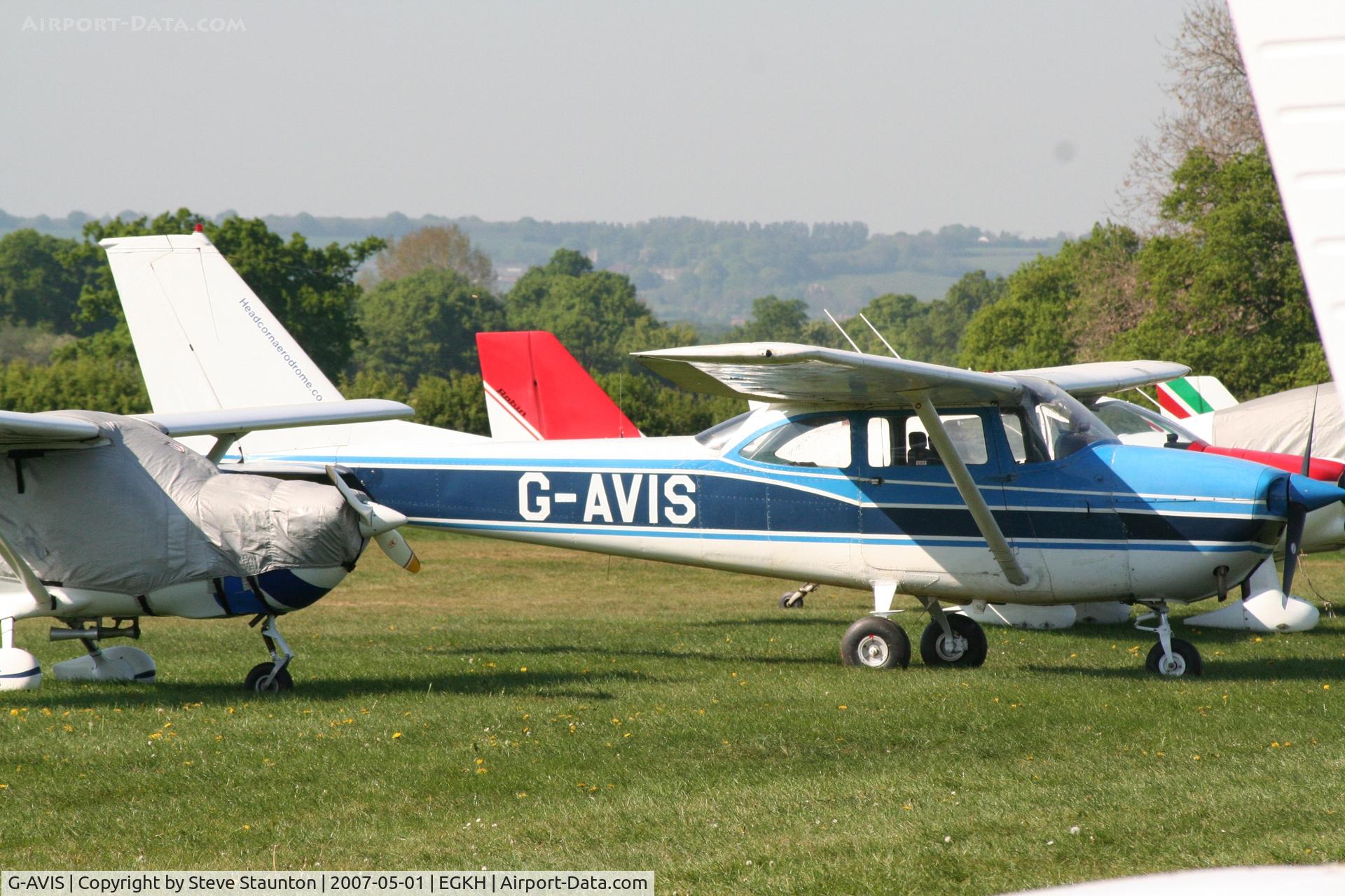 G-AVIS, 1967 Reims F172H Skyhawk C/N 0413, Taken at Headcorn May 2007
