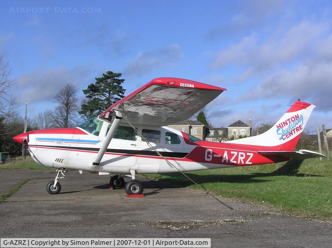 G-AZRZ, 1972 Cessna U206F Stationair C/N U20601803, Cessna U206F back at it's home base of Hinton