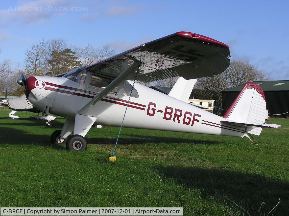 G-BRGF, 1947 Luscombe 8E Silvaire C/N 5475, Silvaire based at Hinton
