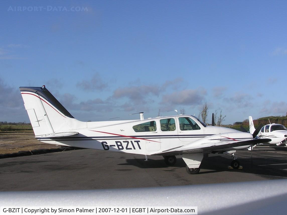 G-BZIT, 1964 Beech 95-B55 Baron Baron C/N TC-564, Beech Baron at Turweston