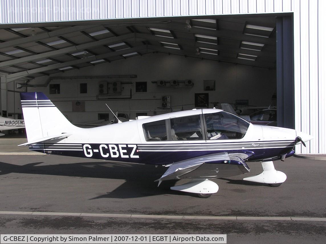 G-CBEZ, 2002 Robin DR-400-180 Regent Regent C/N 2511, DR400 based at Turweston