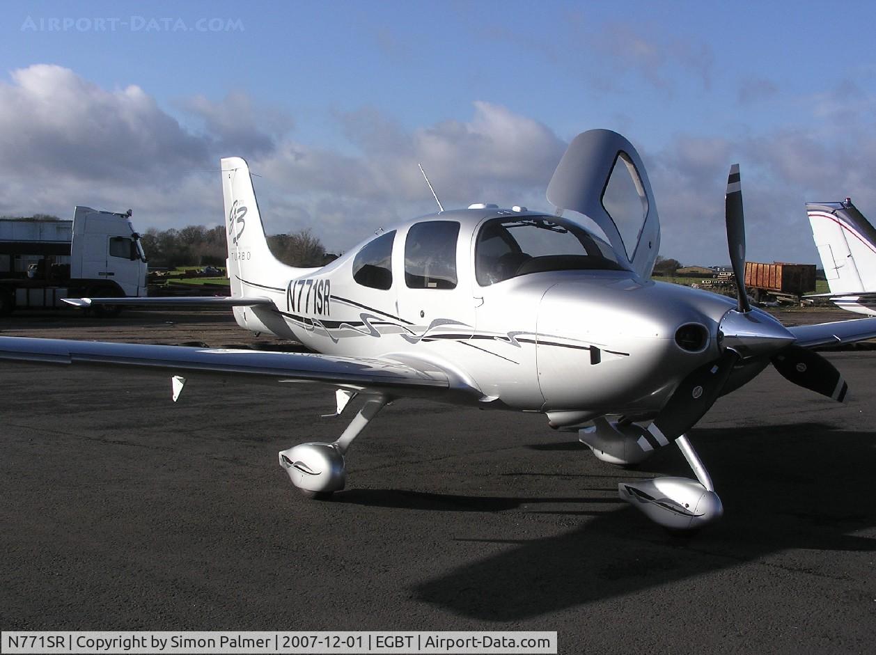 N771SR, 2007 Cirrus SR22 G3 GTS Turbo C/N 2771, SR22 (c/n 2771) at Turweston