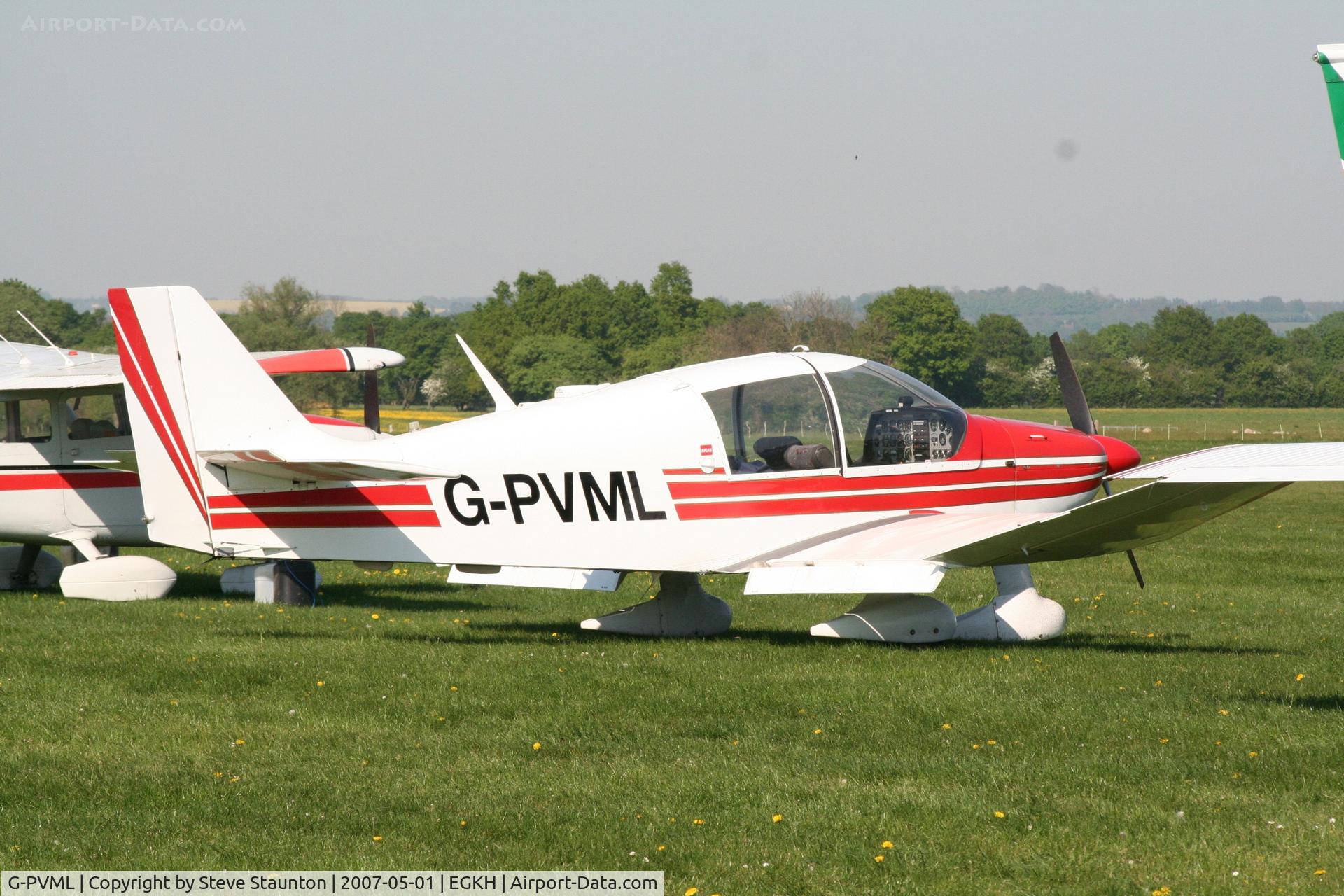 G-PVML, 1974 Robin DR-400-140B Major Major C/N 972, Taken at Headcorn May 2007