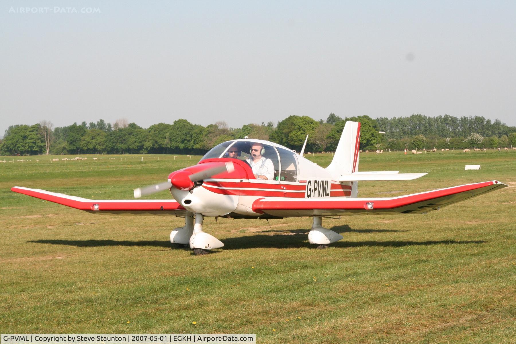 G-PVML, 1974 Robin DR-400-140B Major Major C/N 972, Taken at Headcorn May 2007