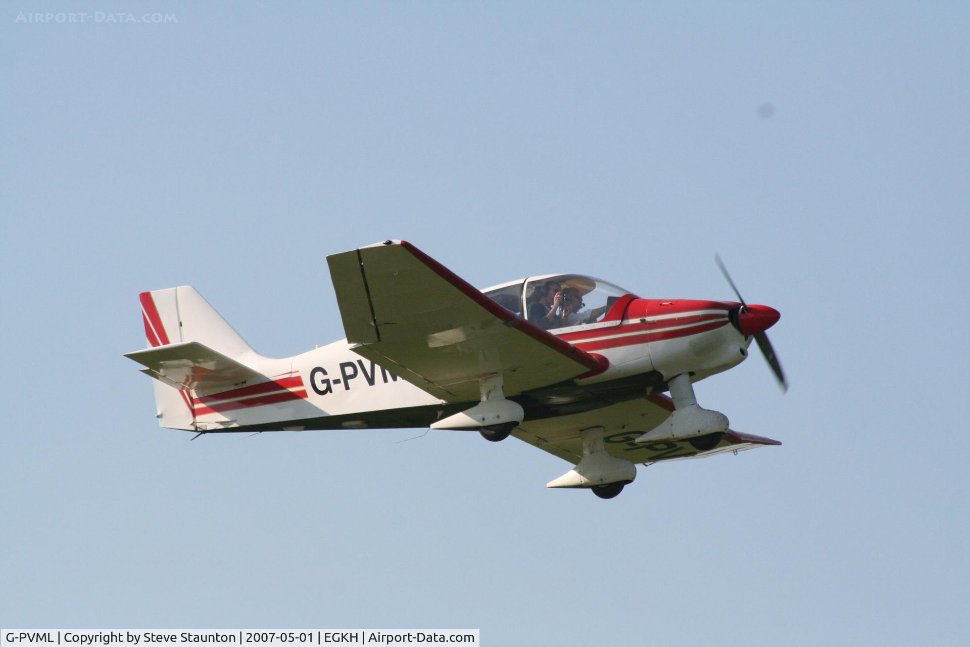 G-PVML, 1974 Robin DR-400-140B Major Major C/N 972, Taken at Headcorn May 2007