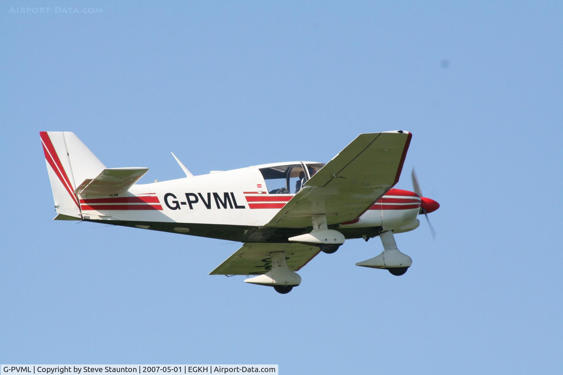 G-PVML, 1974 Robin DR-400-140B Major Major C/N 972, Taken at Headcorn May 2007