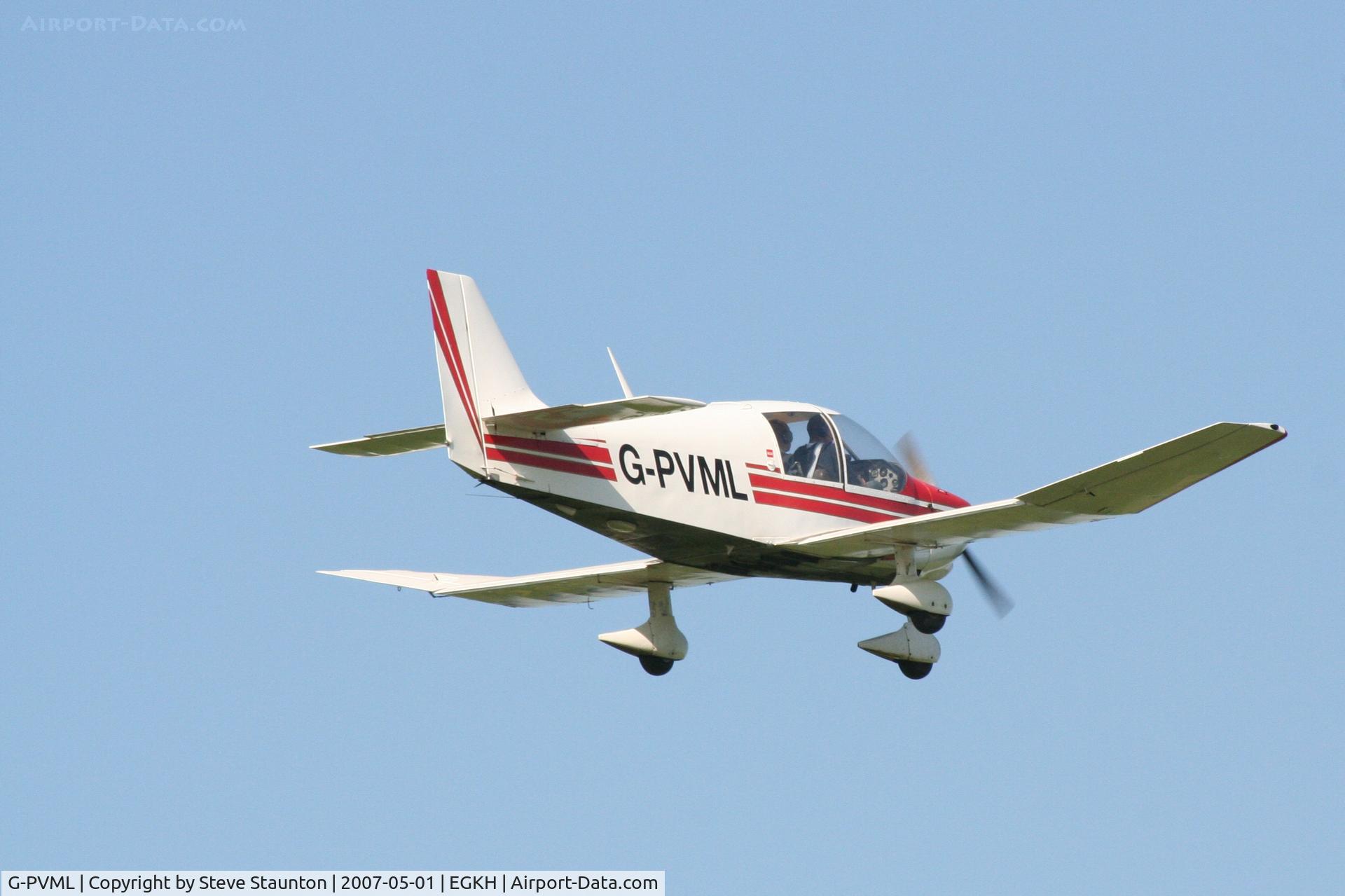 G-PVML, 1974 Robin DR-400-140B Major Major C/N 972, Taken at Headcorn May 2007