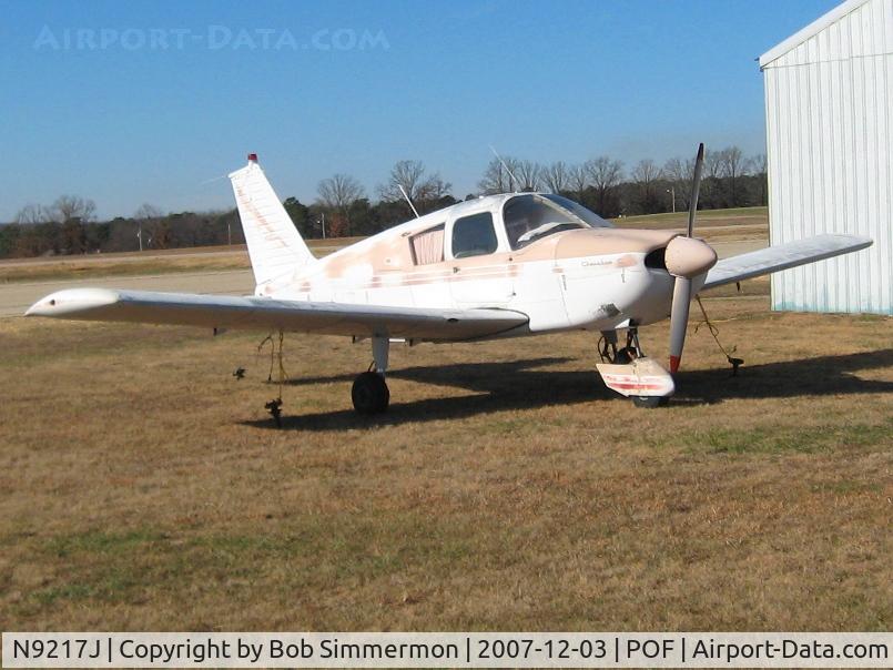 N9217J, 1966 Piper PA-28-180 C/N 28-3287, Hey, it still has some potential.