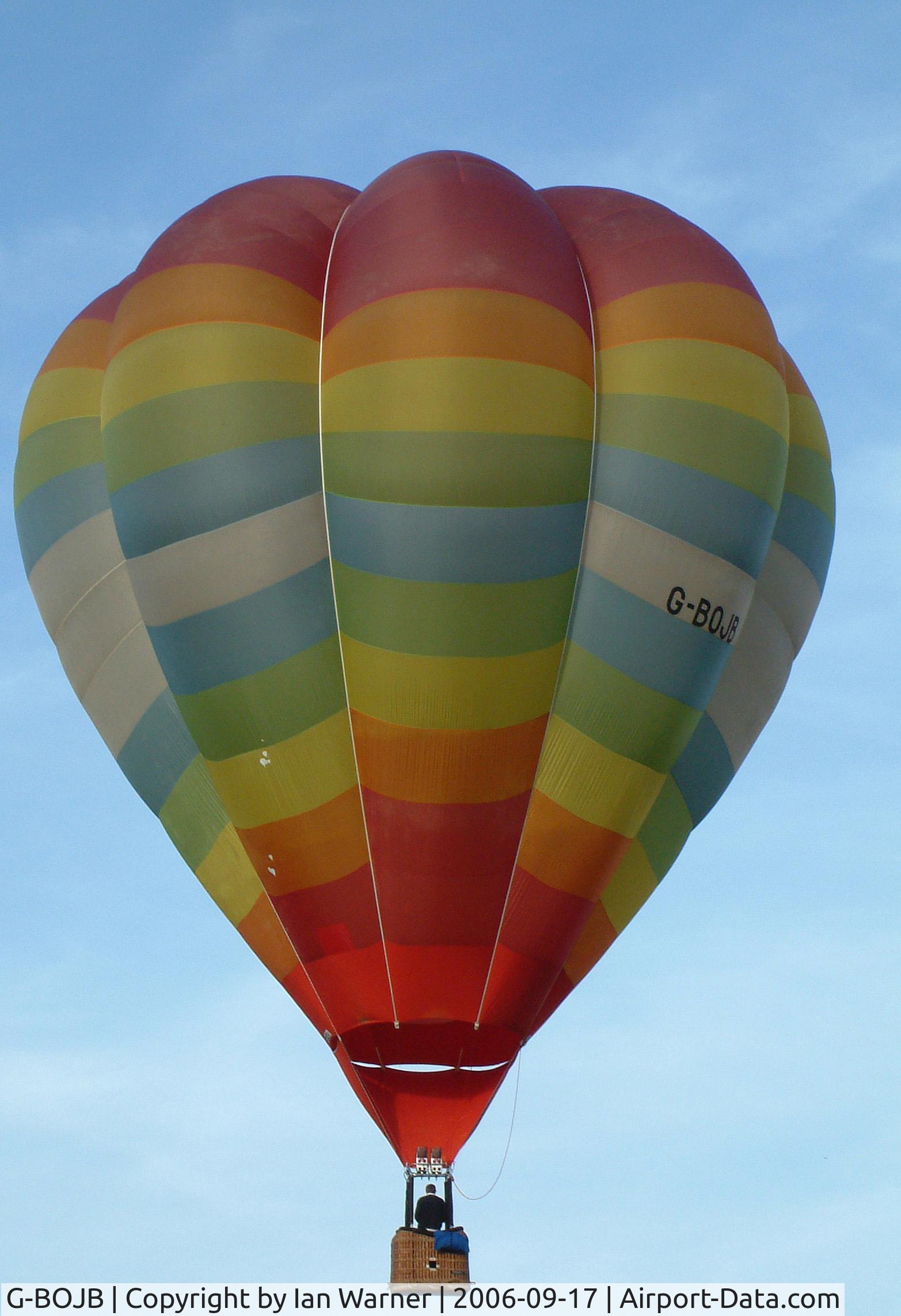 G-BOJB, 1988 Cameron Balloons V-77 C/N 1615, Cameron V-77
