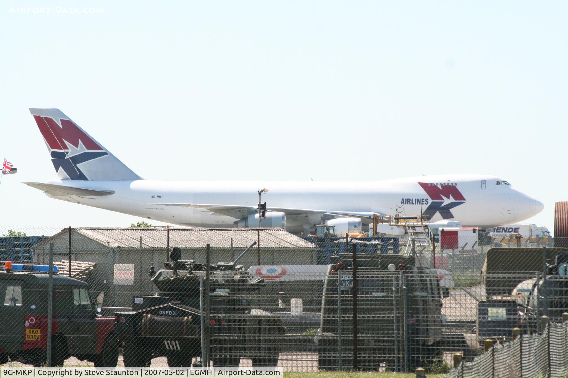 9G-MKP, 1979 Boeing 747-245F C/N 21841, Taken at Manston May 2007