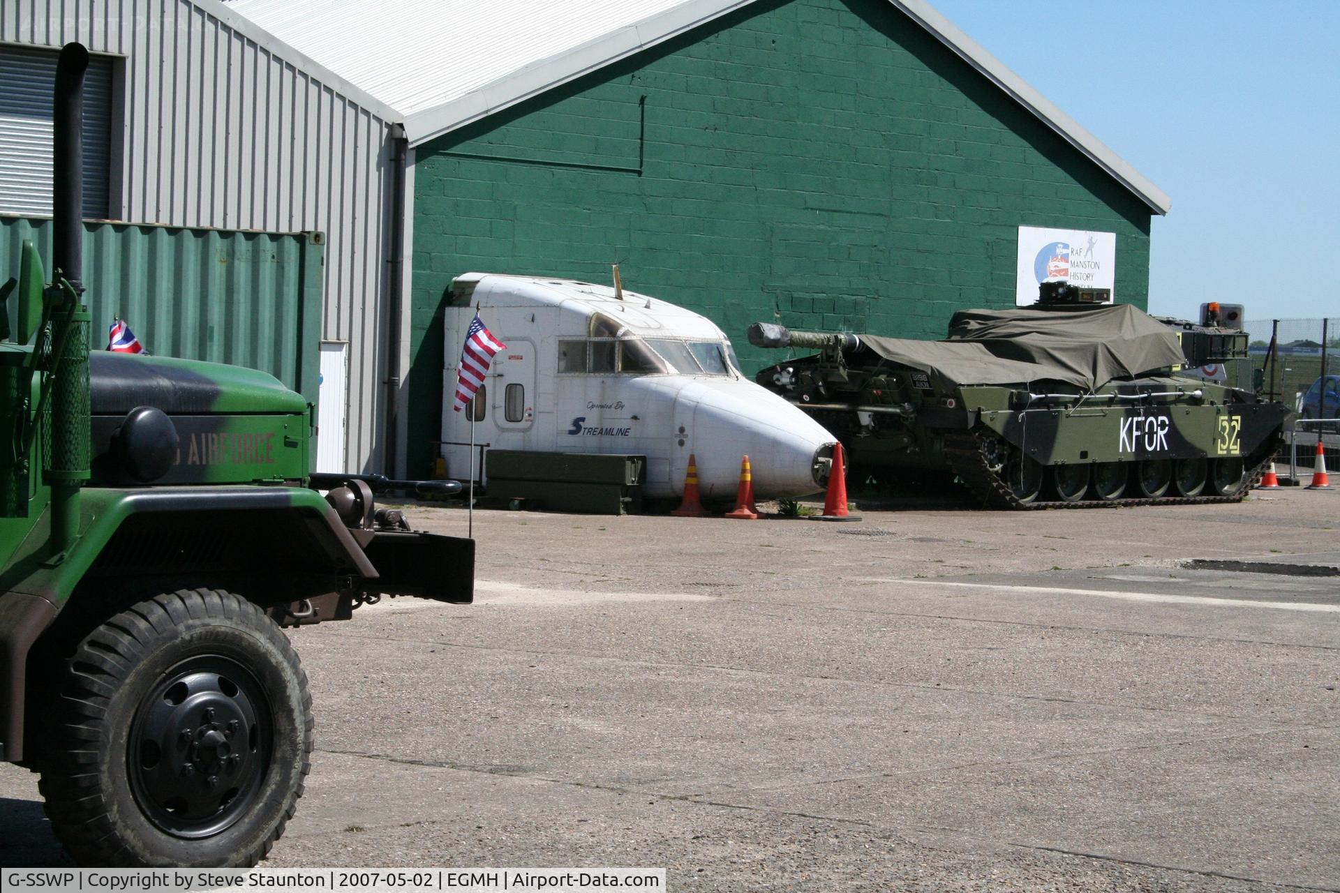 G-SSWP, 1979 Short 330-200 C/N SH.3030, RAF Manston History Museum - Taken May 2007