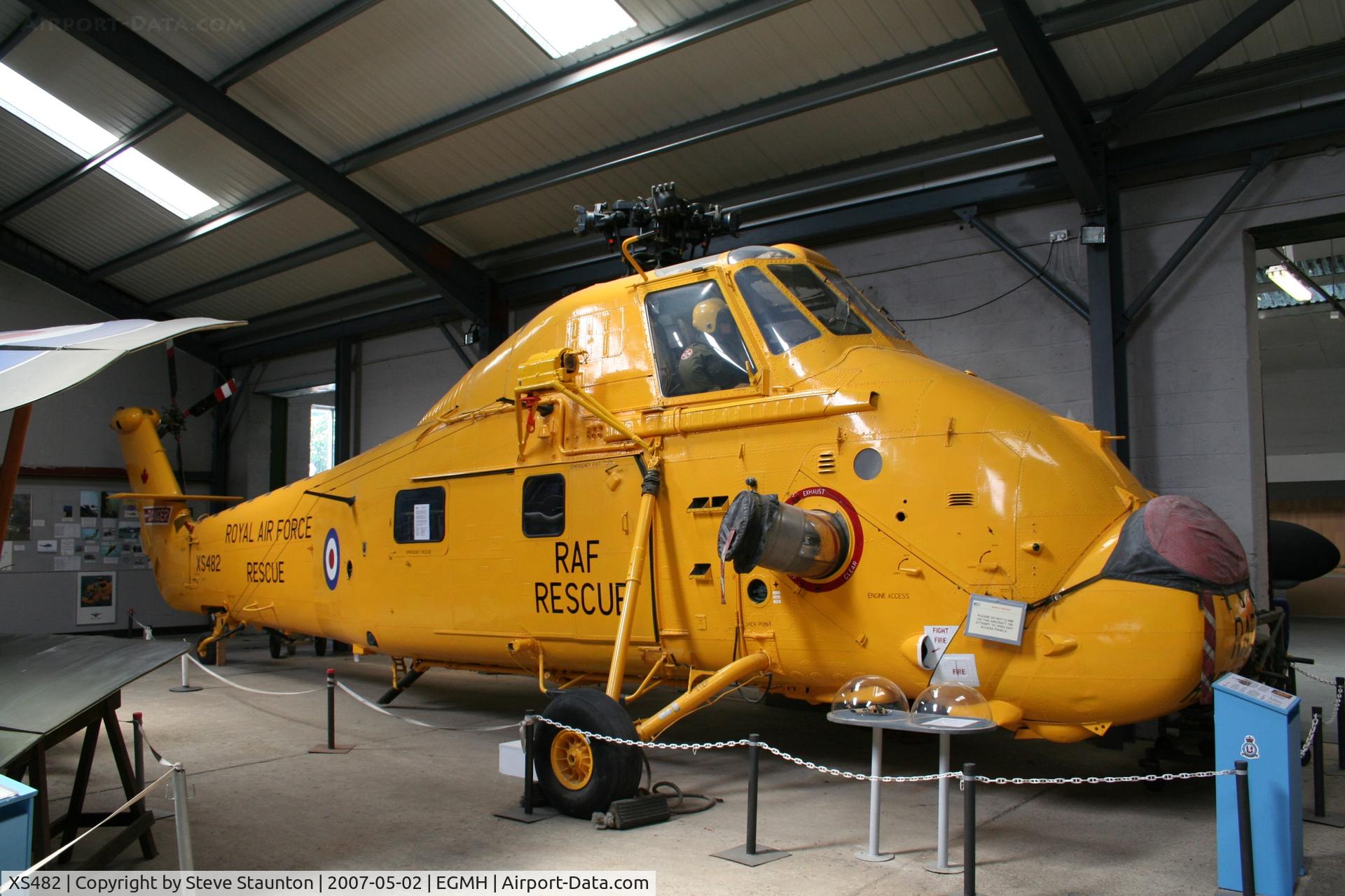 XS482, 1963 Westland Wessex HU.5 C/N WA156, RAF Manston History Museum - Taken May 2007