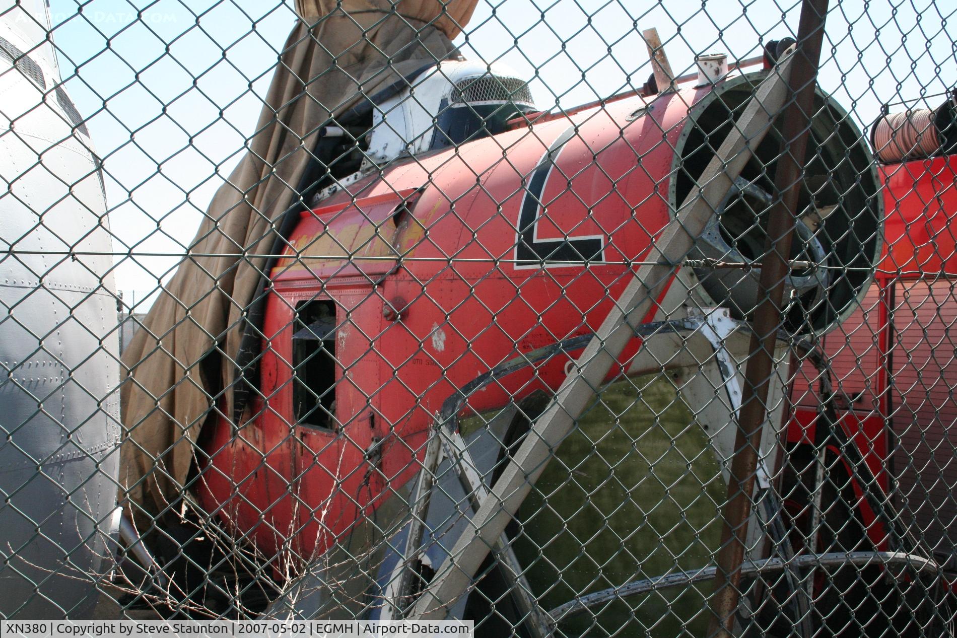 XN380, Westland Whirlwind HAS.7 C/N WA310, RAF Manston History Museum - Taken May 2007