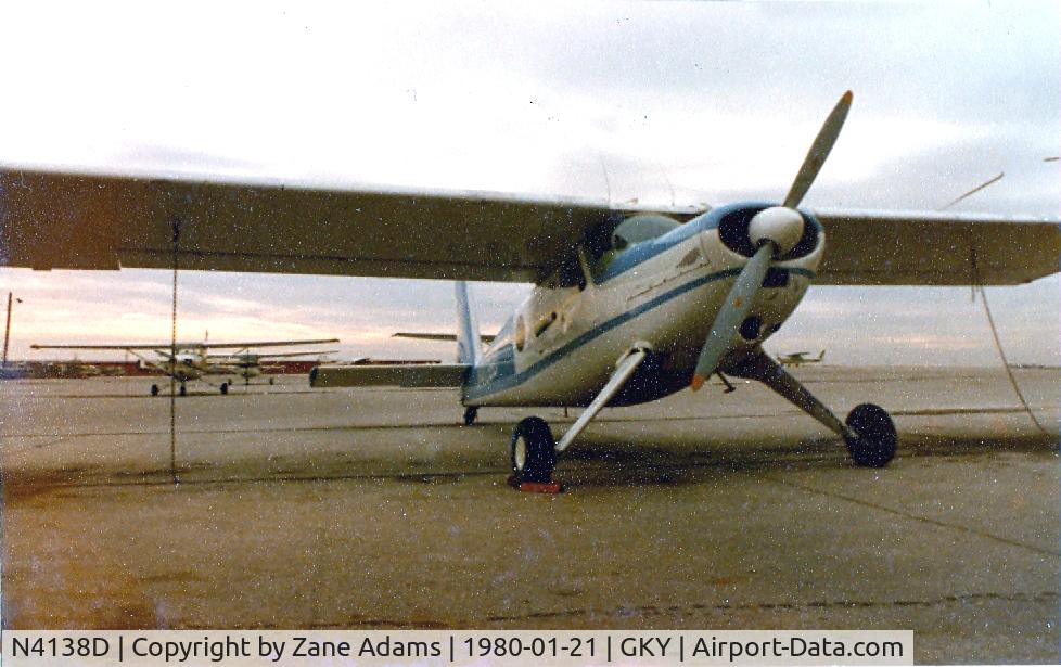 N4138D, 1958 Helio H-391B Courier C/N 090, At Arlington Municipal