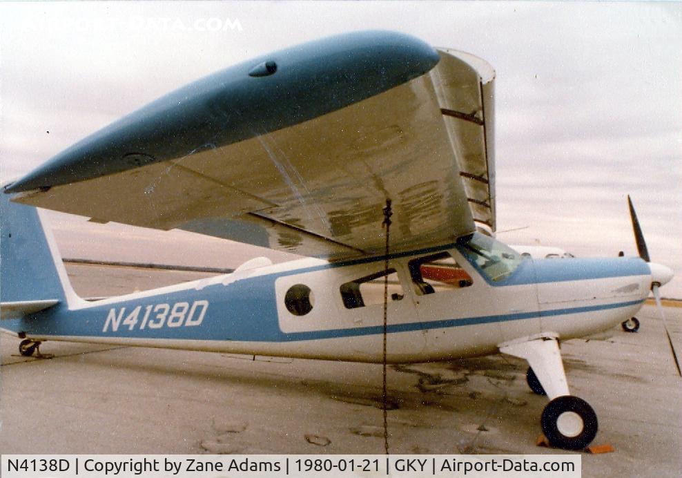 N4138D, 1958 Helio H-391B Courier C/N 090, At Arlington Municipal