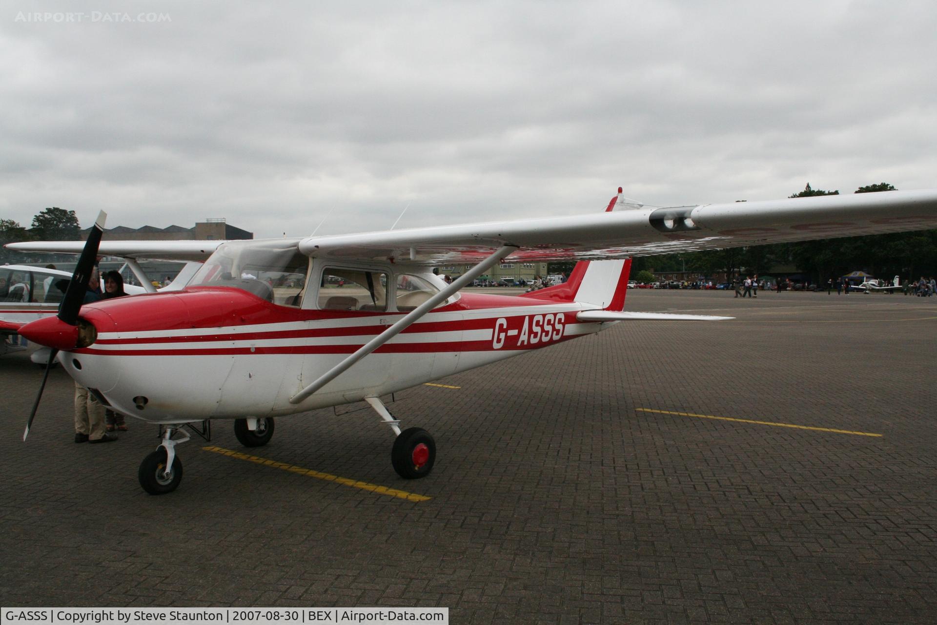 G-ASSS, 1964 Cessna 172E C/N 172-51467, RAF Benson Families Day, RAF Benson, Oxfordshire, England - August 2007