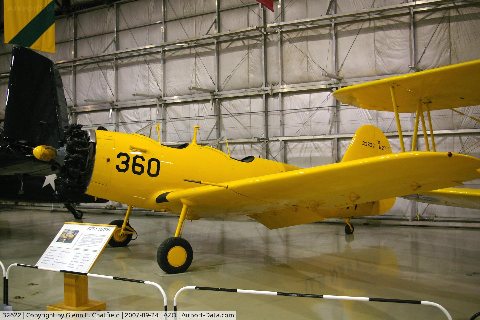 32622, 1943 Timm N2T-1 Tutor C/N 360, N2T-1 at the Kalamazoo Air Zoo