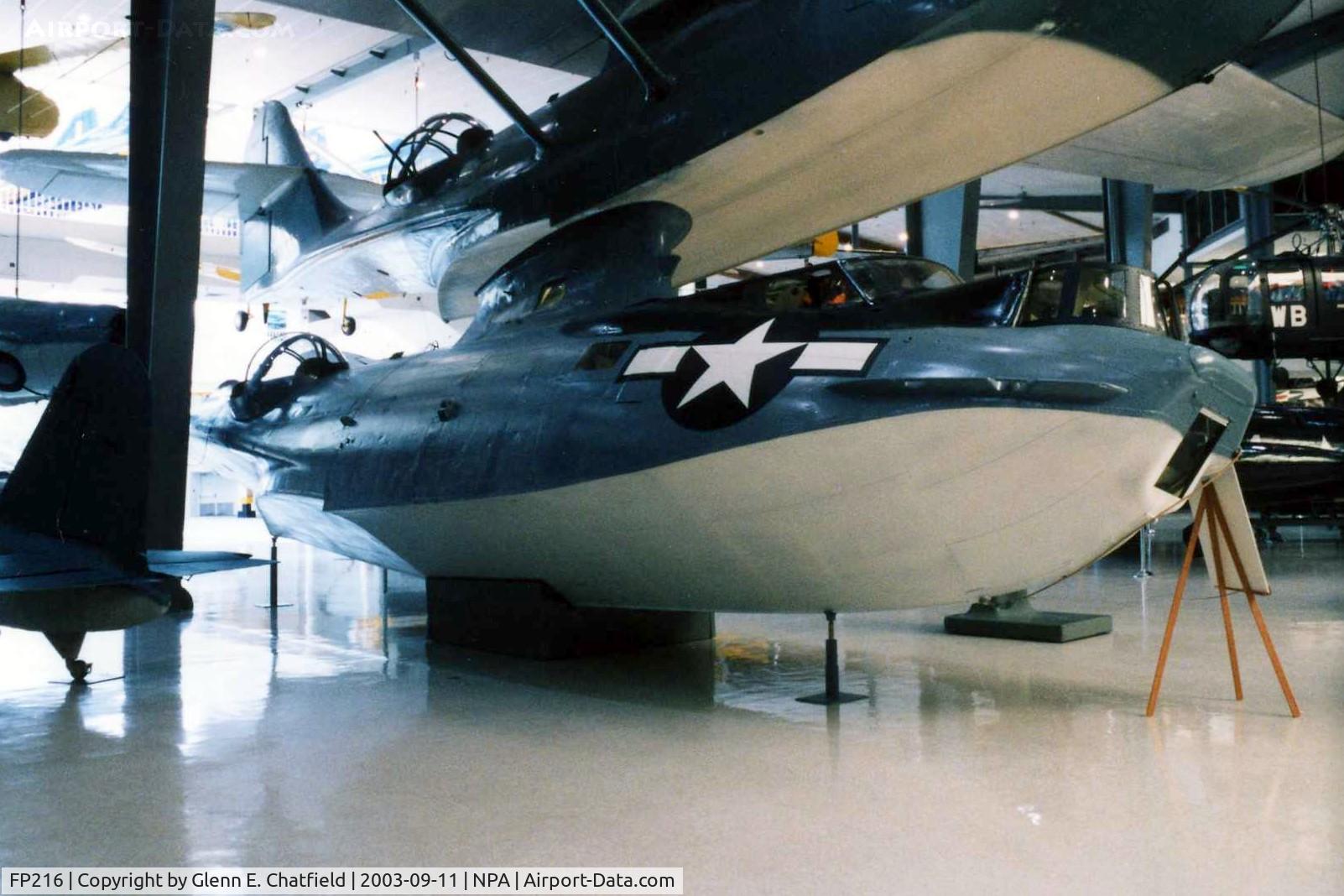 FP216, Consolidated Catalina Mk.1B C/N 116, Displayed as cutaway at the National Museum of Naval Aviation