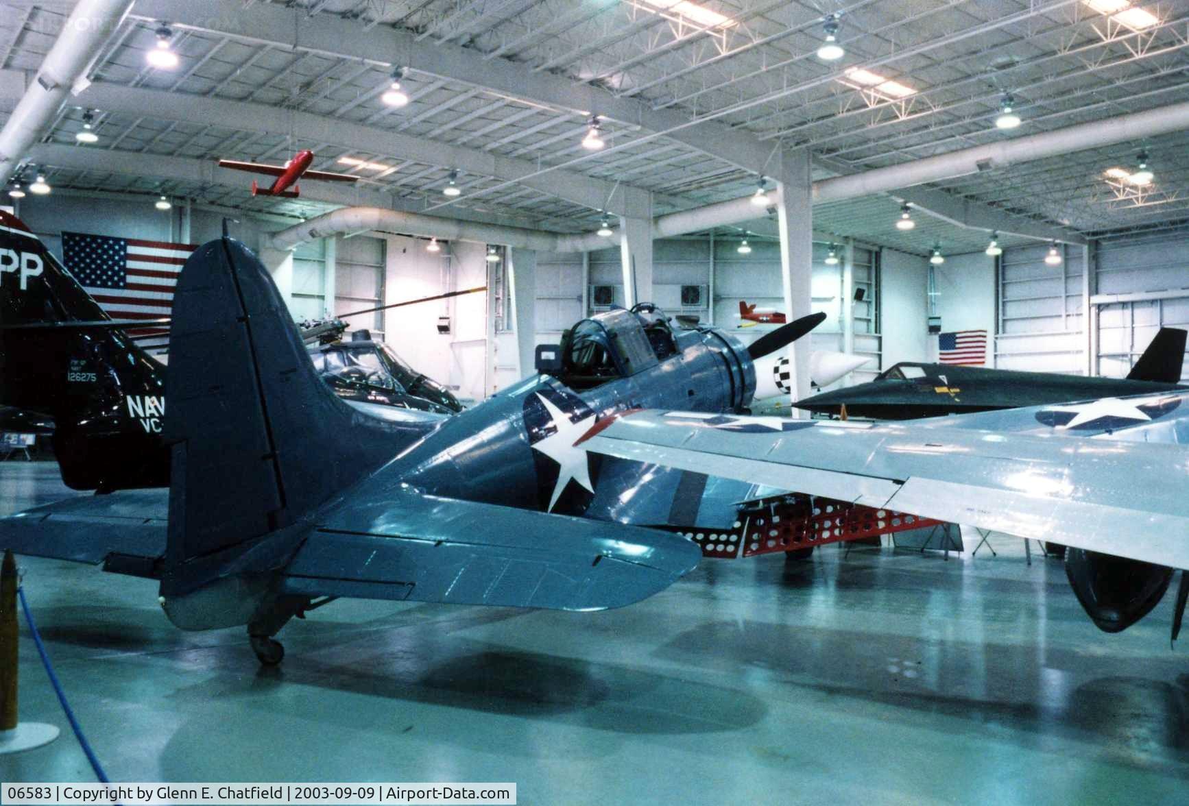 06583, Douglas SBD-3 Dauntless C/N 1320, SBD-3 dauntless at the Battleship Alabama Museum