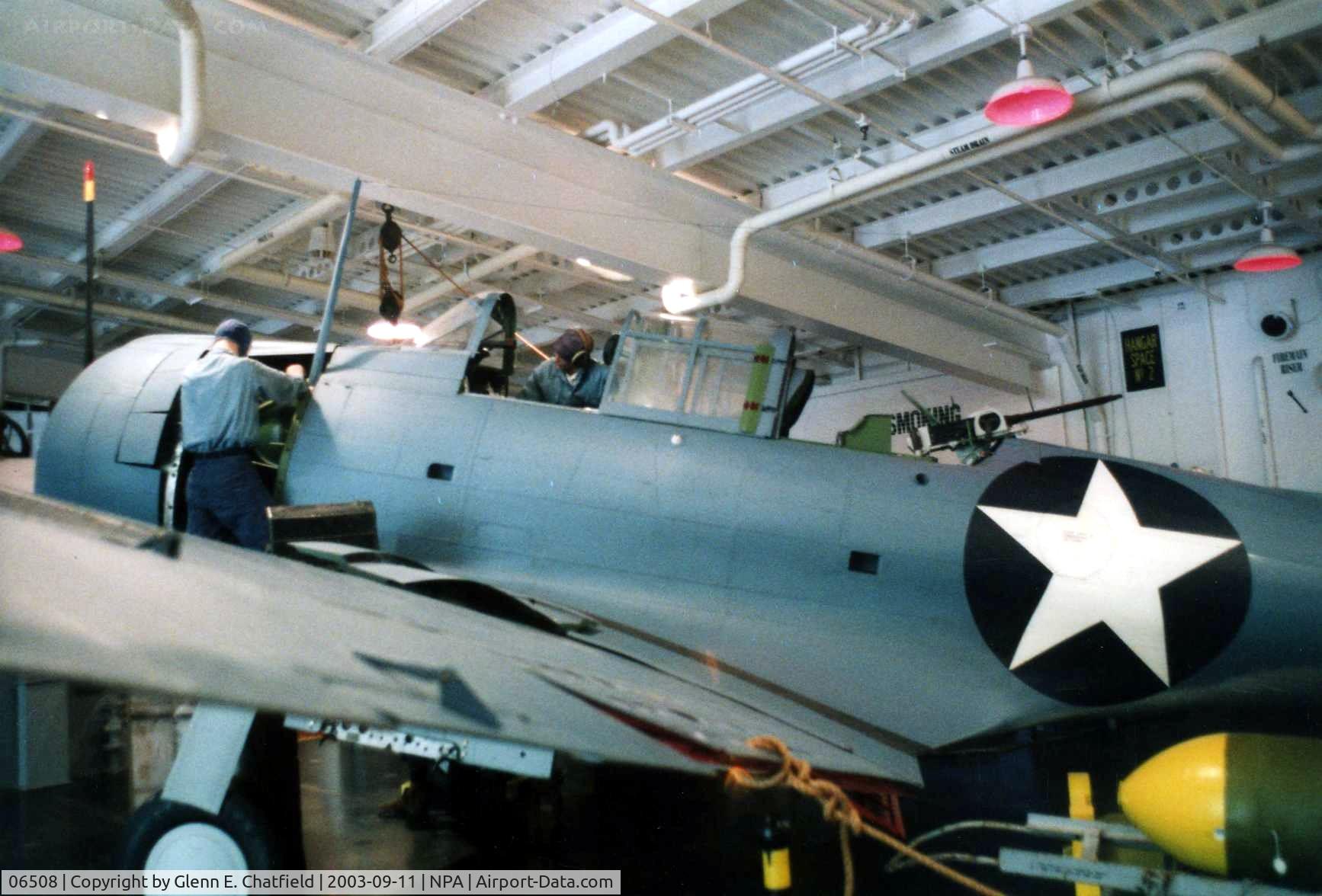 06508, Douglas SBD-3 Dauntless C/N 1245, SBD-3 at the National Museum of Naval Aviation