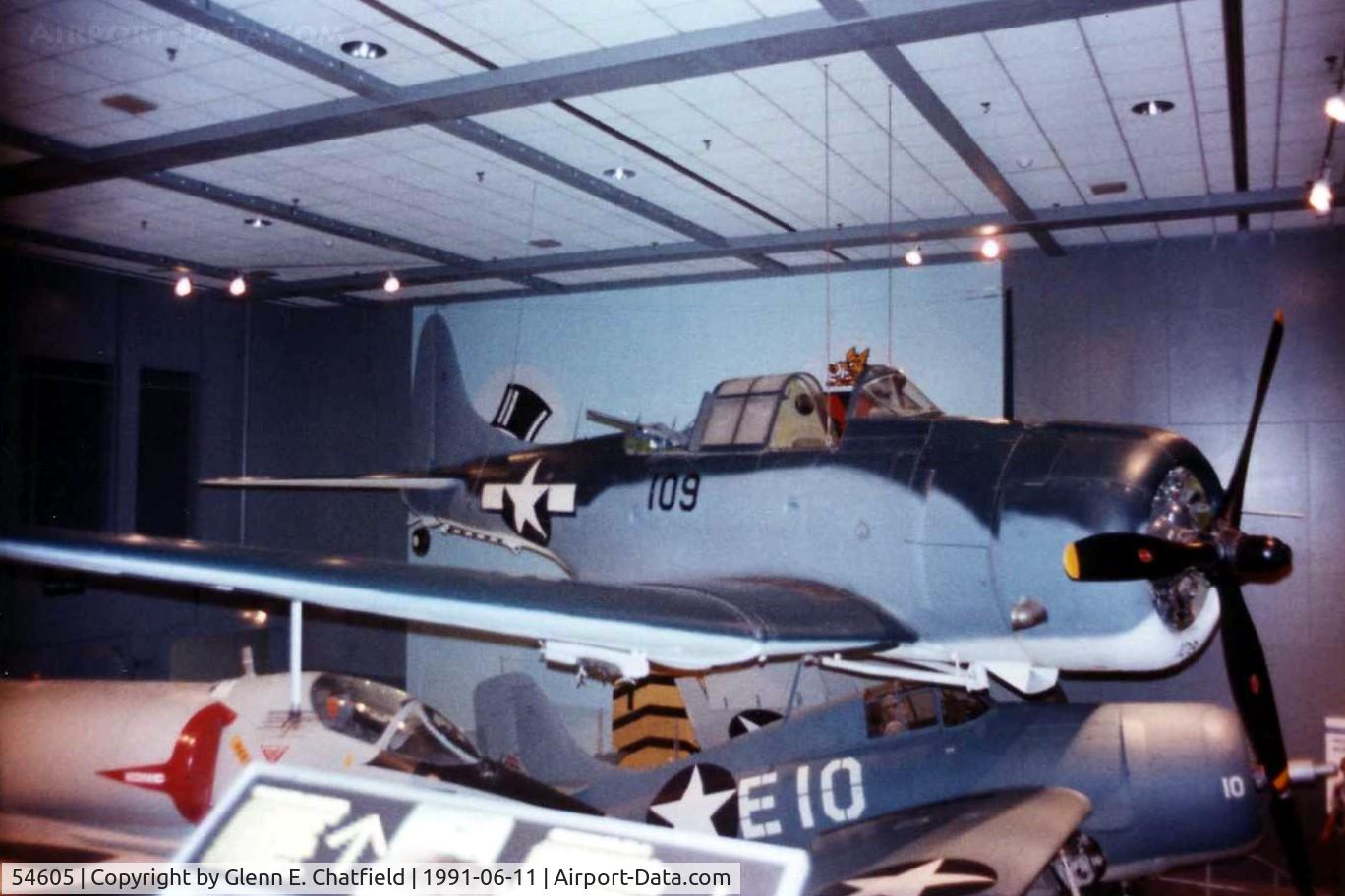 54605, Douglas SBD-6 Dauntless C/N 6119, SBD-6 at the National Air & Space Museum