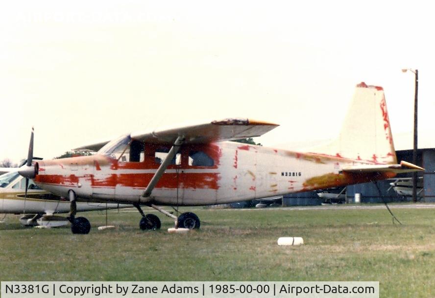 N3381G, Lockheed Aircraft Intl 402-2 C/N 1020, Lockheed L-402 - Rare Bird- Destroyed in a fatal accident 3/29/86At the former Mangham Airport - North Richland Hills, TX