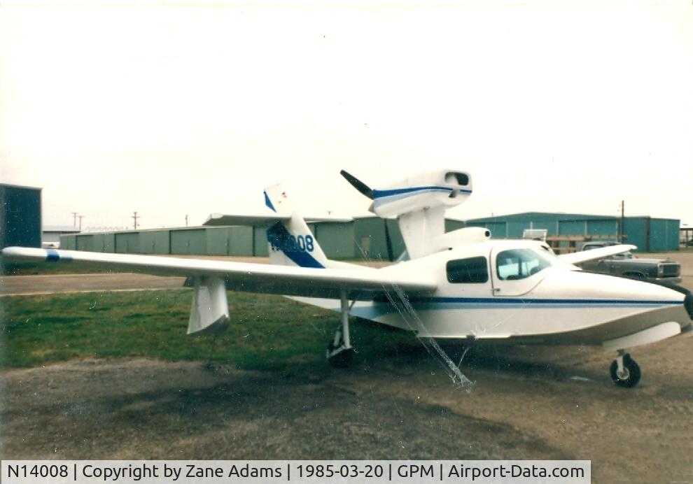 N14008, 2005 Cessna 172S C/N 172S9886, LAKE LA-4-250 at Grand Prairie Muni - This aircraft has been exported to Canada