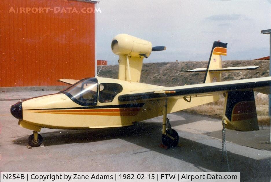 N254B, 1957 Colonial C-1 Skimmer C/N 14, At Mecham Field