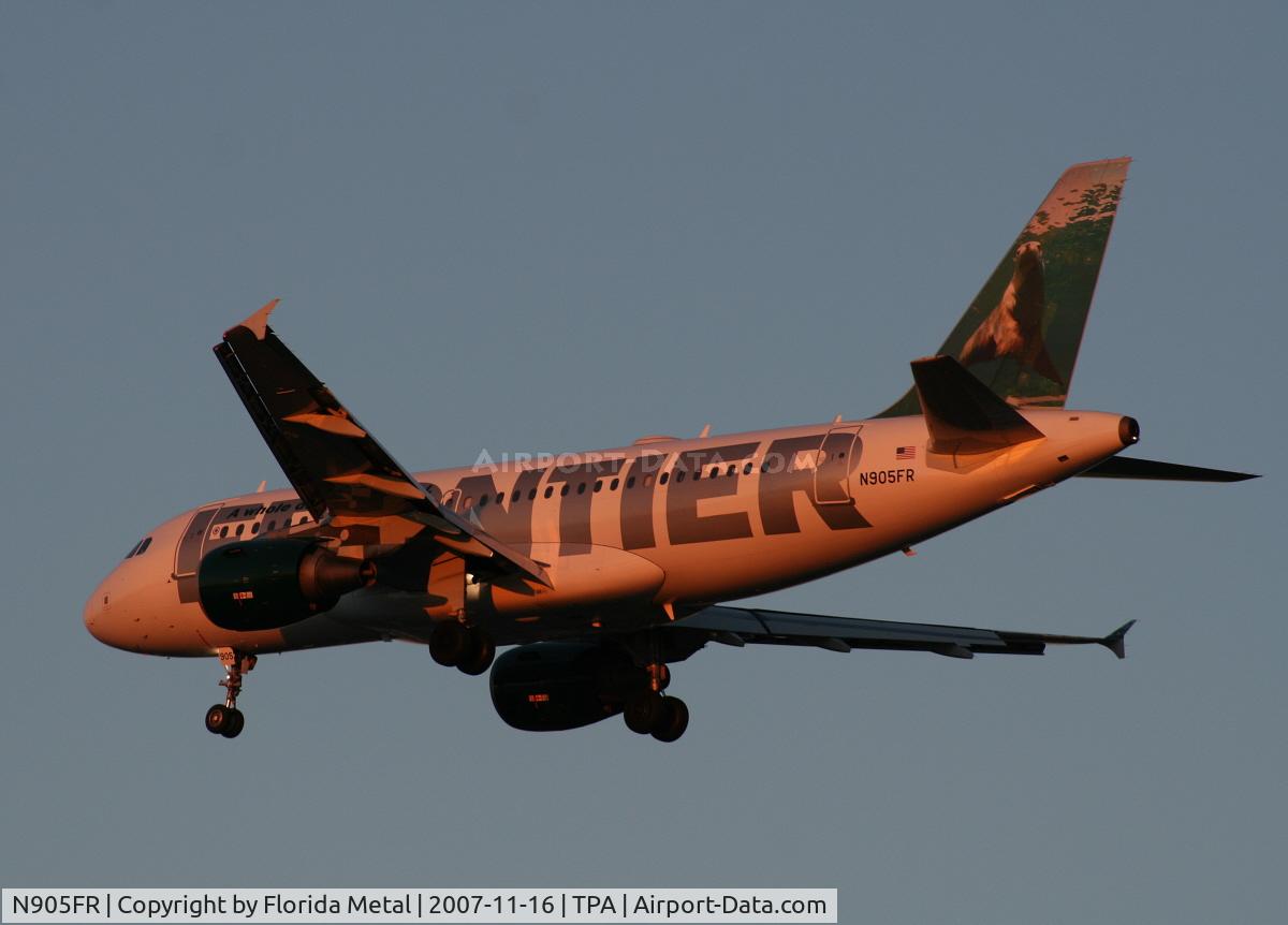 N905FR, 2001 Airbus A319-111 C/N 1583, Sherman the Seal