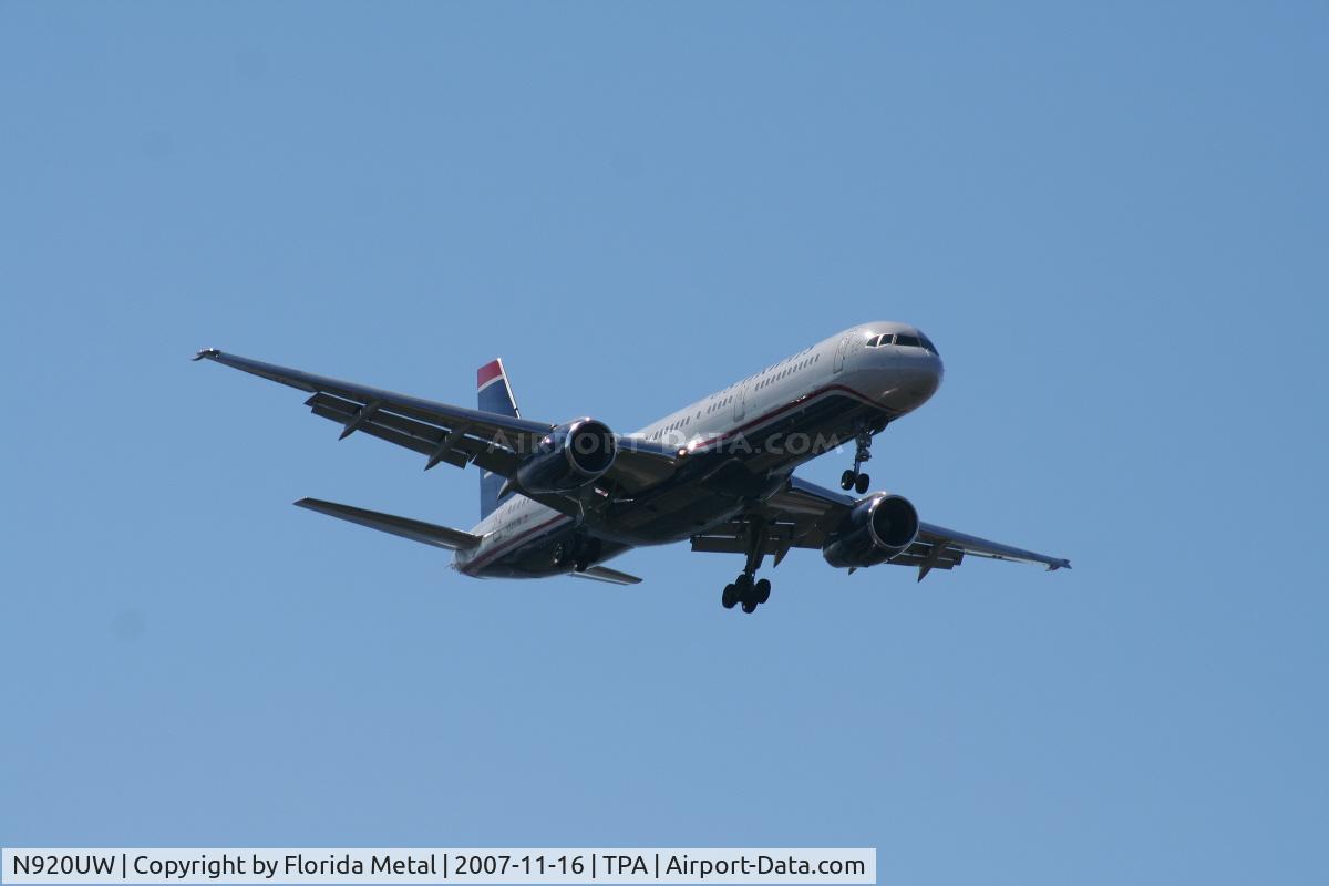 N920UW, 1983 Boeing 757-225 C/N 22199, US Airways