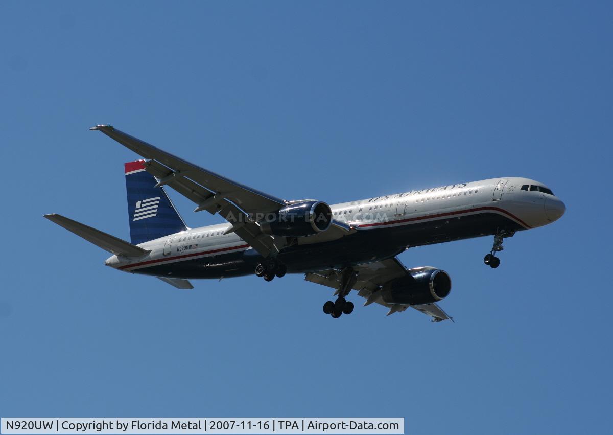 N920UW, 1983 Boeing 757-225 C/N 22199, US Airways