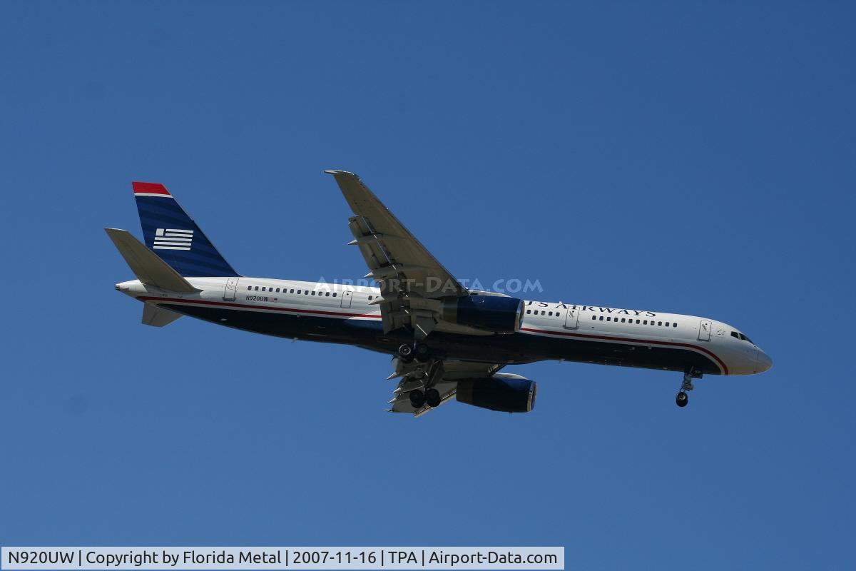 N920UW, 1983 Boeing 757-225 C/N 22199, US Airways